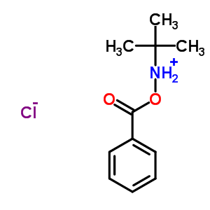 O-苯甲酰基-N-叔丁基羥胺鹽酸鹽結(jié)構(gòu)式_66809-86-7結(jié)構(gòu)式
