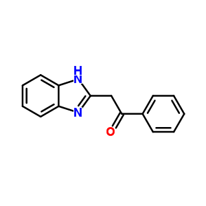 2-(1H-苯并咪唑-2-基)-1-苯基-乙酮結(jié)構(gòu)式_66838-69-5結(jié)構(gòu)式