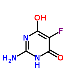 4(1H)-pyrimidinone, 2-amino-5-fluoro-6-hydroxy-(9ci)Structure,669-96-5Structure 4(1H)-pyrimidinone, 2-amino-5-fluoro-6-hydroxy-(9ci) Structure,669-96-5Structure