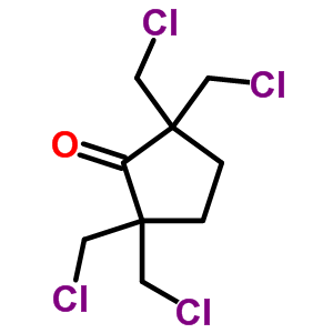 2,2,5,5-Tetrakis(chloromethyl)cyclopentanoneStructure,67059-01-2Structure 2,2,5,5-Tetrakis(chloromethyl)cyclopentanone Structure,67059-01-2Structure