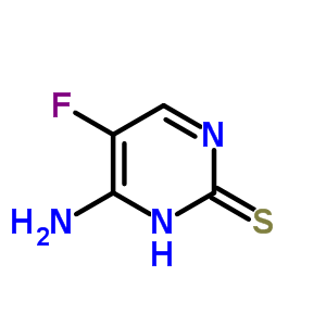 (9ci)-4-氨基-5-氟-2(1H)-嘧啶硫酮結構式_67316-49-8結構式