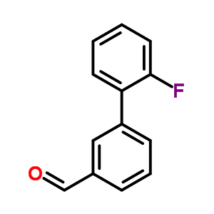 2-氟聯(lián)苯-3-甲醛結(jié)構(gòu)式_676348-33-7結(jié)構(gòu)式