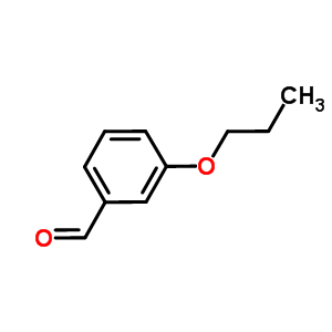 3-丙氧基苯甲醛結(jié)構(gòu)式_67698-61-7結(jié)構(gòu)式