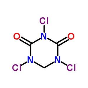 1,3,5-Triazine-2,4(1h,3h)-dione,1,3,5-trichlorodihydro-Structure,67700-33-8Structure 1,3,5-Triazine-2,4(1h,3h)-dione,1,3,5-trichlorodihydro- Structure,67700-33-8Structure