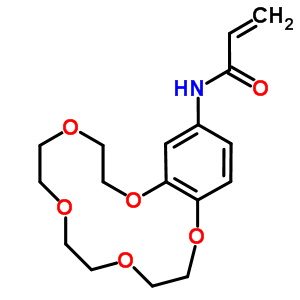 4-Acryloylamidobenzo-15-crown-5, 99Structure,68865-30-5Structure 4-Acryloylamidobenzo-15-crown-5, 99 Structure,68865-30-5Structure