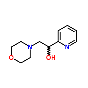 2-Morpholin-4-yl-1-pyridin-2-yl-ethanolStructure,69062-56-2Structure 2-Morpholin-4-yl-1-pyridin-2-yl-ethanol Structure,69062-56-2Structure
