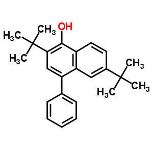 4-Phenyl-2,6-ditert-butyl-naphthalen-1-olStructure,69217-49-8Structure 4-Phenyl-2,6-ditert-butyl-naphthalen-1-ol Structure,69217-49-8Structure