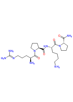 Arginyl-prolyl-lysyl-prolinamideStructure,69355-89-1Structure Arginyl-prolyl-lysyl-prolinamide Structure,69355-89-1Structure