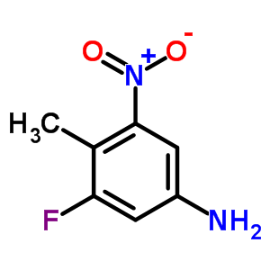 Benzenamine, 3-fluoro-4-methyl-5-nitro-Structure,6942-43-4Structure Benzenamine, 3-fluoro-4-methyl-5-nitro- Structure,6942-43-4Structure