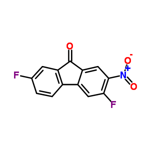 3,7-Difluoro-2-nitro-fluoren-9-oneStructure,6942-44-5Structure 3,7-Difluoro-2-nitro-fluoren-9-one Structure,6942-44-5Structure