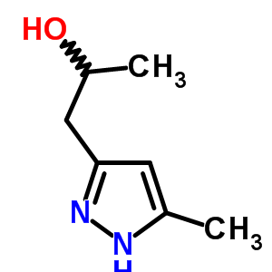 1H-pyrazole-3-ethanol,a,5-dimethyl-Structure,69433-63-2Structure 1H-pyrazole-3-ethanol,a,5-dimethyl- Structure,69433-63-2Structure