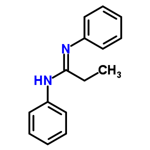 N,N-二苯基丙脒結(jié)構(gòu)式_6944-19-0結(jié)構(gòu)式