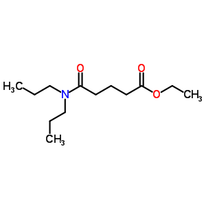 Pentanoic acid,5-(dipropylamino)-5-oxo-, ethyl esterStructure,6946-71-0Structure Pentanoic acid,5-(dipropylamino)-5-oxo-, ethyl ester Structure,6946-71-0Structure