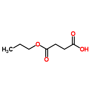 4-Oxo-4-propoxy-butanoic acidStructure,6946-88-9Structure 4-Oxo-4-propoxy-butanoic acid Structure,6946-88-9Structure