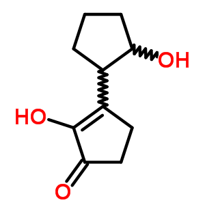 2-Hydroxy-3-(2-hydroxycyclopentyl)cyclopent-2-en-1-oneStructure,6962-53-4Structure 2-Hydroxy-3-(2-hydroxycyclopentyl)cyclopent-2-en-1-one Structure,6962-53-4Structure