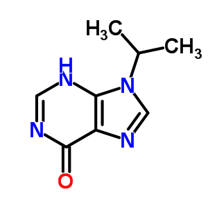 9-Propan-2-yl-3h-purin-6-oneStructure,6972-84-5Structure 9-Propan-2-yl-3h-purin-6-one Structure,6972-84-5Structure