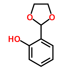 Phenol,2-(1,3-dioxolan-2-yl)-Structure,6988-19-8Structure Phenol,2-(1,3-dioxolan-2-yl)- Structure,6988-19-8Structure