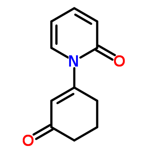1-(3-氧代-1-環(huán)己烯-1-基)-2(1H)-吡啶酮結(jié)構(gòu)式_69914-13-2結(jié)構(gòu)式