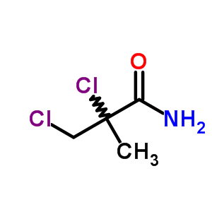 2,3-Dichloro-2-methyl-propanamideStructure,7017-20-1Structure 2,3-Dichloro-2-methyl-propanamide Structure,7017-20-1Structure