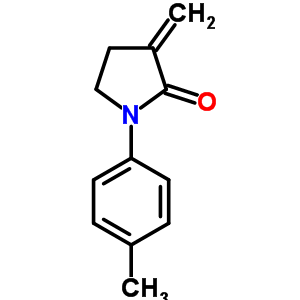 2-Pyrrolidinone,3-methylene-1-(4-methylphenyl)-Structure,70259-97-1Structure 2-Pyrrolidinone,3-methylene-1-(4-methylphenyl)- Structure,70259-97-1Structure
