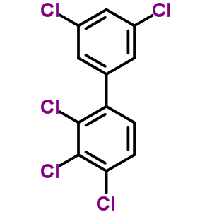 2,3,3,4,5-戊氯聯(lián)苯結(jié)構(gòu)式_70362-41-3結(jié)構(gòu)式