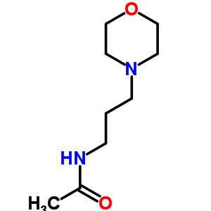 N-(3-morpholin-4-ylpropyl)acetamideStructure,7052-80-4Structure N-(3-morpholin-4-ylpropyl)acetamide Structure,7052-80-4Structure