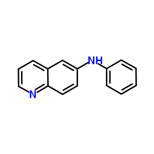 苯基-喹啉-6-胺結(jié)構(gòu)式_70682-98-3結(jié)構(gòu)式