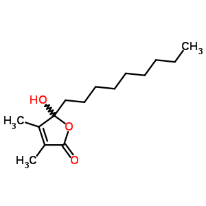 5-Hydroxy-3,4-dimethyl-5-nonyl-furan-2-oneStructure,71190-94-8Structure 5-Hydroxy-3,4-dimethyl-5-nonyl-furan-2-one Structure,71190-94-8Structure