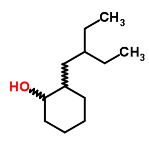 2-(2-乙基丁基)-1-環(huán)己醇結構式_7146-78-3結構式