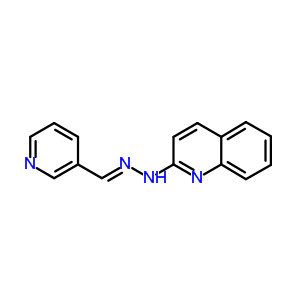 N-(pyridin-3-ylmethylideneamino)quinolin-2-amineStructure,71508-69-5Structure N-(pyridin-3-ylmethylideneamino)quinolin-2-amine Structure,71508-69-5Structure
