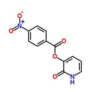 (2-氧代-1H-吡啶-3-基) 4-硝基苯甲酸結構式_71847-98-8結構式