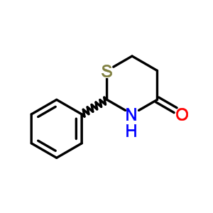 Tetrahydro-2-phenyl-4h-1,3-thiazin-4-oneStructure,72286-34-1Structure Tetrahydro-2-phenyl-4h-1,3-thiazin-4-one Structure,72286-34-1Structure