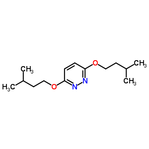 3,6-Bis(3-methylbutoxy)pyridazineStructure,730-41-6Structure 3,6-Bis(3-methylbutoxy)pyridazine Structure,730-41-6Structure