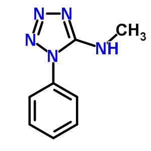 1H-tetrazol-5-amine,n-methyl-1-phenyl-Structure,73027-62-0Structure 1H-tetrazol-5-amine,n-methyl-1-phenyl- Structure,73027-62-0Structure