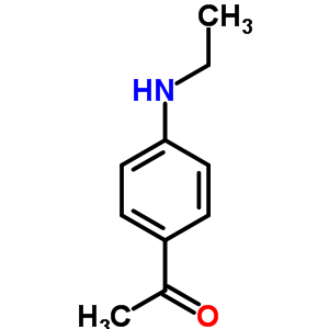(9ci)-1-[4-(乙基氨基)苯基]-乙酮結構式_73318-99-7結構式