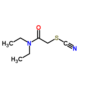 N,n-diethyl-2-thiocyanato-acetamideStructure,73908-97-1Structure N,n-diethyl-2-thiocyanato-acetamide Structure,73908-97-1Structure