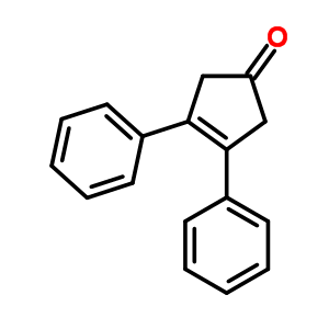 3,4-Diphenylcyclopent-3-en-1-oneStructure,7402-06-4Structure 3,4-Diphenylcyclopent-3-en-1-one Structure,7402-06-4Structure