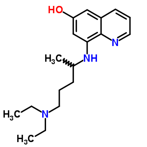 8-(5-Diethylaminopentan-2-ylamino)quinolin-6-olStructure,7402-31-5Structure 8-(5-Diethylaminopentan-2-ylamino)quinolin-6-ol Structure,7402-31-5Structure