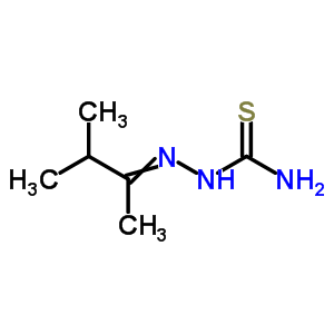 (3-Methylbutan-2-ylideneamino)thioureaStructure,7410-52-8Structure (3-Methylbutan-2-ylideneamino)thiourea Structure,7410-52-8Structure