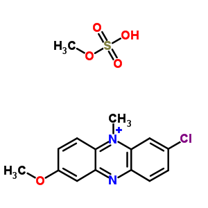 7-Chloro-2-methoxy-5-methyl-phenazineStructure,7466-97-9Structure 7-Chloro-2-methoxy-5-methyl-phenazine Structure,7466-97-9Structure