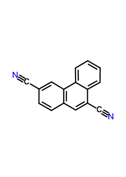 3,9-菲二甲腈結構式_7473-70-3結構式