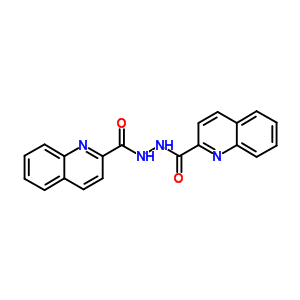 N-(quinoline-2-carbonyl)quinoline-2-carbohydrazideStructure,7477-47-6Structure N-(quinoline-2-carbonyl)quinoline-2-carbohydrazide Structure,7477-47-6Structure