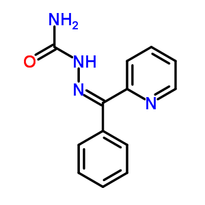 2-(苯基-2-吡啶亞甲基)-肼羧酰胺結(jié)構(gòu)式_74833-48-0結(jié)構(gòu)式