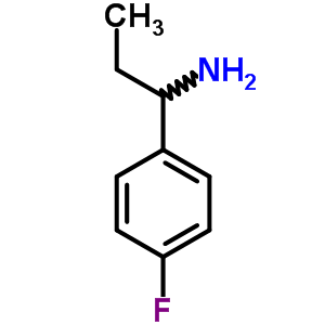 1-(4-氟-苯基)-丙胺結(jié)構(gòu)式_74877-10-4結(jié)構(gòu)式