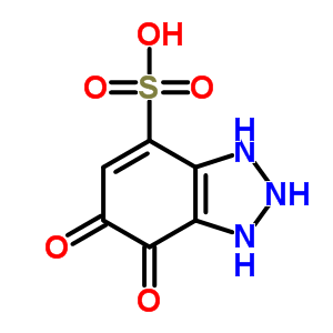 6,7-Dioxo-2,3-dihydro-1h-benzotriazole-4-sulfonic acidStructure,7494-93-1Structure 6,7-Dioxo-2,3-dihydro-1h-benzotriazole-4-sulfonic acid Structure,7494-93-1Structure