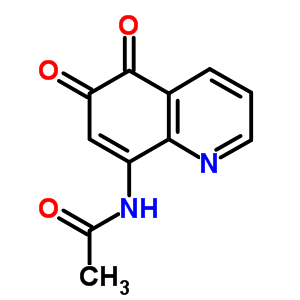 N-(5,6-dioxoquinolin-8-yl)acetamideStructure,7505-76-2Structure N-(5,6-dioxoquinolin-8-yl)acetamide Structure,7505-76-2Structure