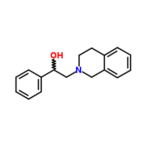 2-(3,4-Dihydro-1h-isoquinolin-2-yl)-1-phenyl-ethanolStructure,7505-78-4Structure 2-(3,4-Dihydro-1h-isoquinolin-2-yl)-1-phenyl-ethanol Structure,7505-78-4Structure
