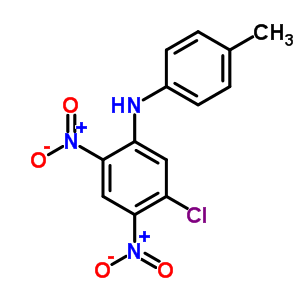 5-Chloro-n-(4-methylphenyl)-2,4-dinitro-anilineStructure,7508-49-8Structure 5-Chloro-n-(4-methylphenyl)-2,4-dinitro-aniline Structure,7508-49-8Structure