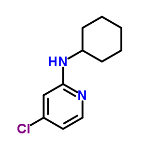 2-Pyridinamine,4-chloro-n-cyclohexyl-Structure,75291-62-2Structure 2-Pyridinamine,4-chloro-n-cyclohexyl- Structure,75291-62-2Structure