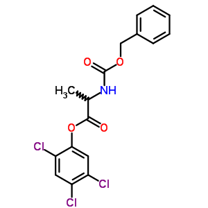 (2,4,5-Trichlorophenyl) 2-phenylmethoxycarbonylaminopropanoateStructure,7536-54-1Structure (2,4,5-Trichlorophenyl) 2-phenylmethoxycarbonylaminopropanoate Structure,7536-54-1Structure